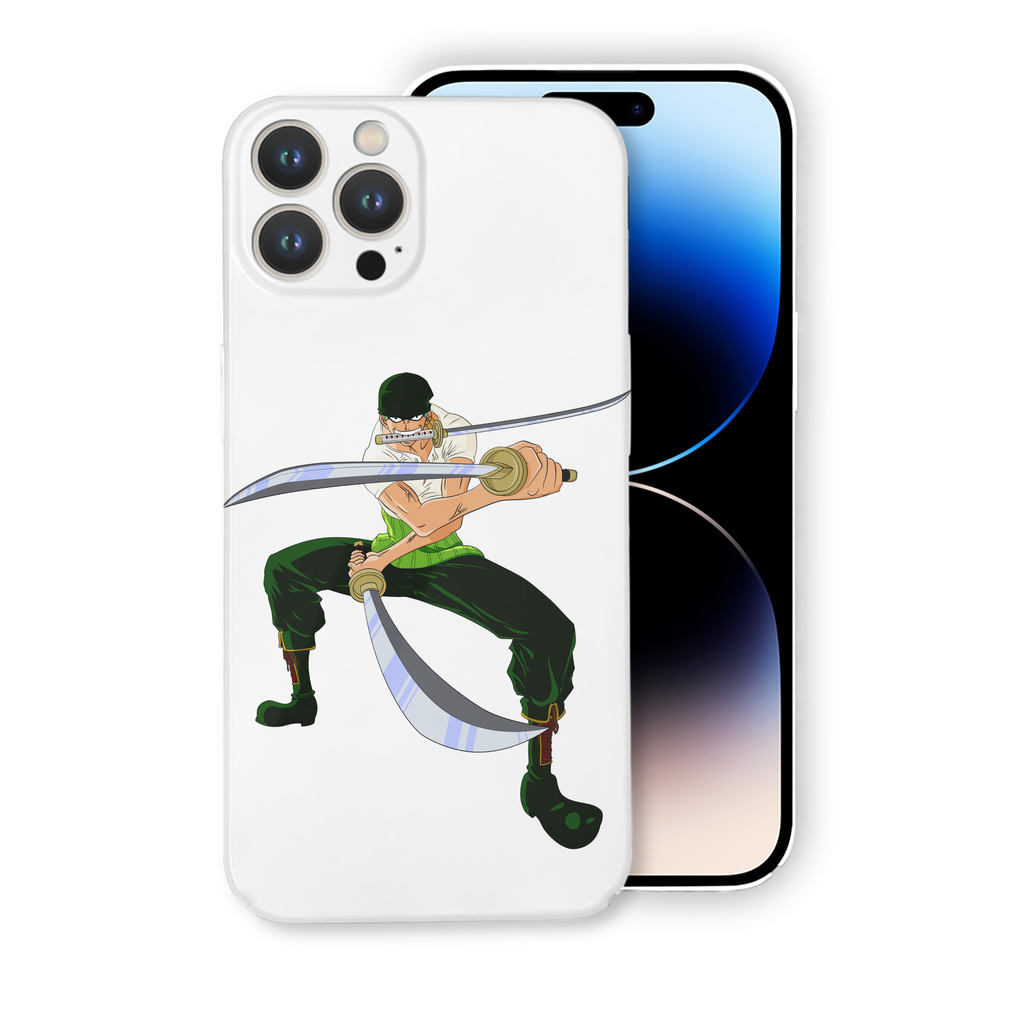 （画像用） ワンピース ロロノア・ゾロ ONE PIECE Roronoa Zoro 【iPhone 14シリーズ対応】ハードケース